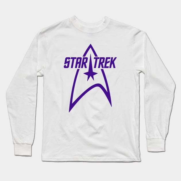 STAR TREK - Groovy tie dye insignia Long Sleeve T-Shirt by ROBZILLA